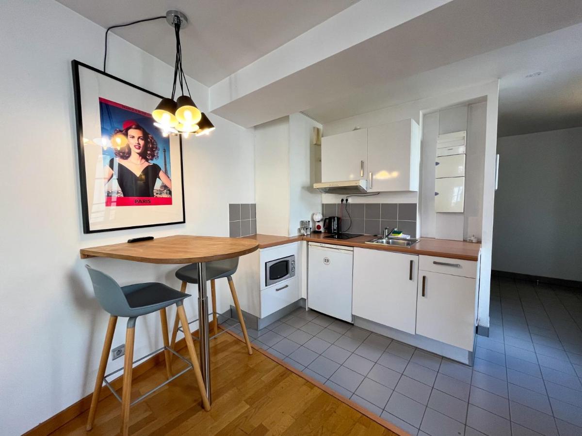 Appartamento Charmant Studio Dans Un Immeuble Paris 5 Esterno foto